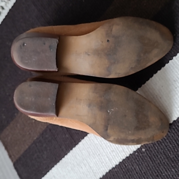 Gap Suede Cowboy Booties Sz 8 - Picture 5 of 6